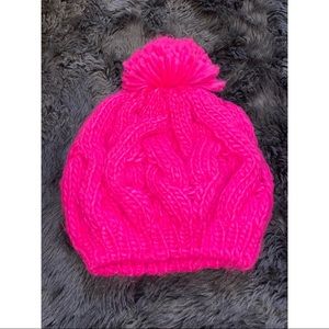 Hot Pink Winter Beanie